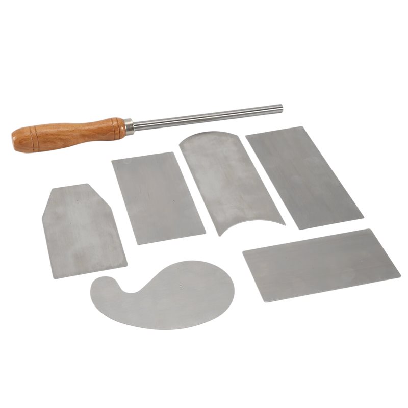 Card Scraper Cabinet - A60zcard Schraper- en polijstset met 6-delige