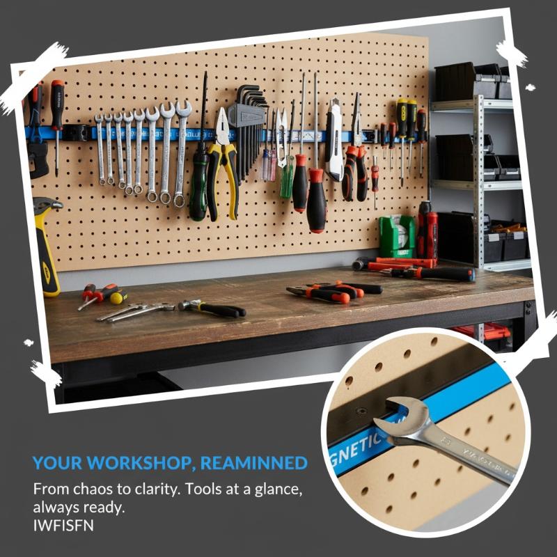 Workshop Tools Knife - 8/12/18/24 inch Magnetische Messenhouder, Robuuste Gereedschapsbalk,