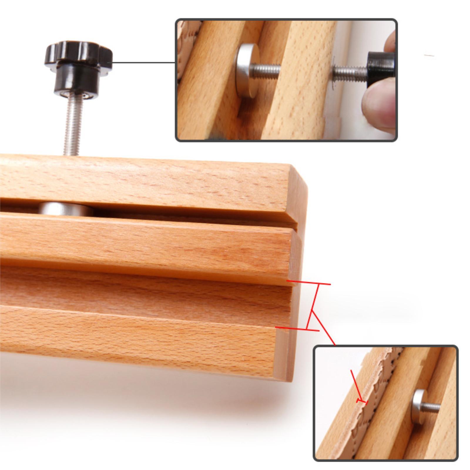 Design Tools Workshop - Houten lederen klemaccessoire, eenvoudig te gebruiken