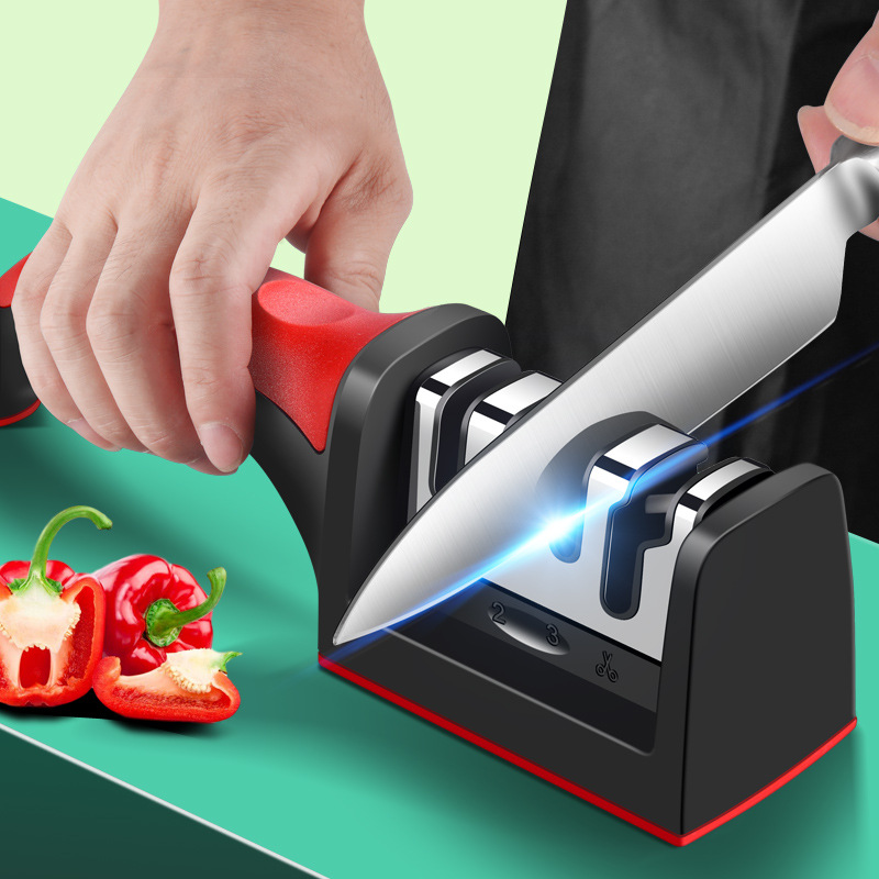 Workshop Tools Knife - Professionele multifunctionele slijpsteen van wolfraamcarbide keramiek