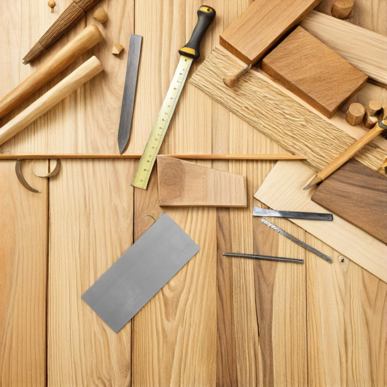 6-delige multi-vormige houtsch - Card Scraper Cabinet recensie en prijs