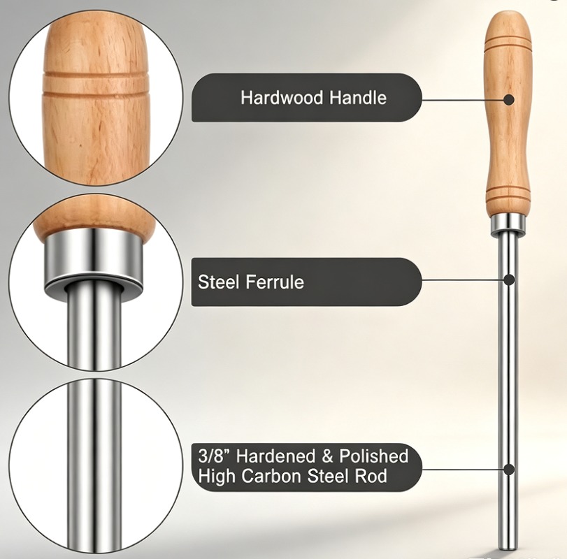 Kaartschraper Burnisher + 4-de - Card Scraper Cabinet recensie en prijs