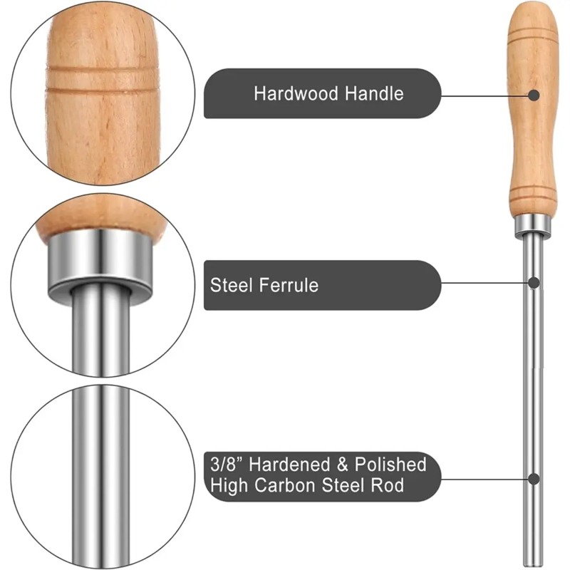 Kaartschraper Burnisher + 4-de - Card Scraper Cabinet recensie en prijs