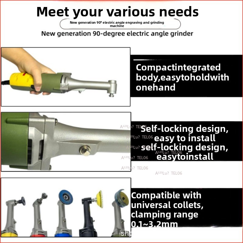 Rechtse hoek mini elektrische  - Workshop Tools For Carpentry recensie en prijs