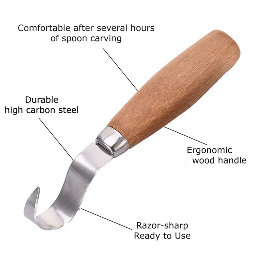 WXCOO Ergonomische Houtsnijhaa - Workshop Tools For Carpentry recensie en prijs