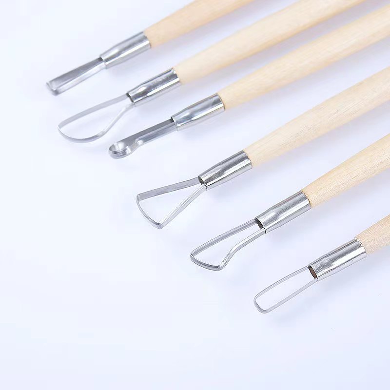 6 STKS houten handvat wax aard - Workshop Tools For Carpentry recensie en prijs