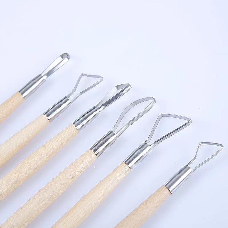 6 STKS houten handvat wax aard - Workshop Tools For Carpentry recensie en prijs